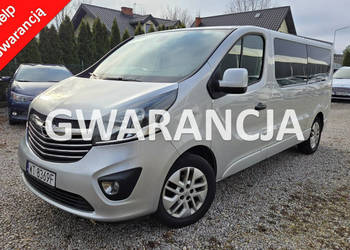 Opel Vivaro 1.6 CDTI140KM 8-osób Long Skrzydła Nawiewy Kamera Ładny Stan S…
