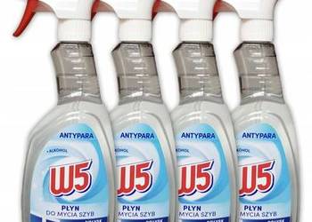 W 5 PŁYN DO MYCIA SZYB I LUSTER  BEZ SMUG NIEMIECKA JAKOŚĆ