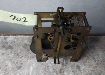 702 Mechanizm starego zegara ściennego Gustav Becker GB P48 sprawny