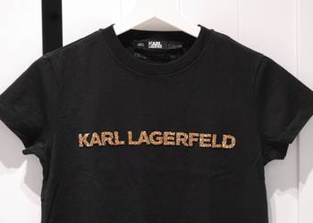 Karl Lagerfeld śliczna bluzka mieniące kamyczki 34 XS