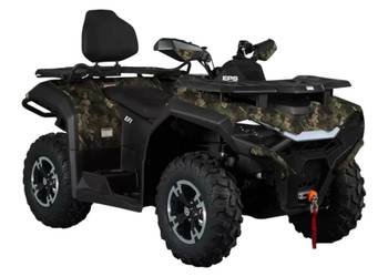 Quad Hisun Guardian 750 mały ciągnik z homologacją na drogę