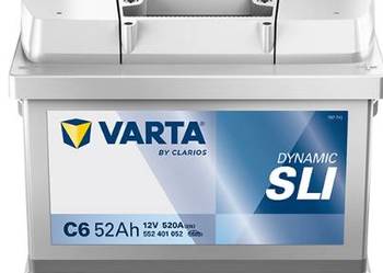 Akumulator 52Ah Varta Silver Dynamic C6 12V 520A DARMOWY DOWÓZ