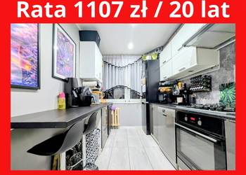 NOWA CENA. Mieszkanie 3 pokoje, 47,2m, balkon, 2 piwnice