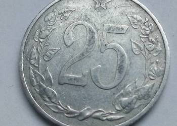 CZECHOSŁOWACJA-25 HALERZY-1953 r-RZADKA