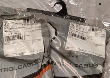 2x linka hamulca ręcznego lewa prawa Daewoo Nubira bębny 96243462 96243463