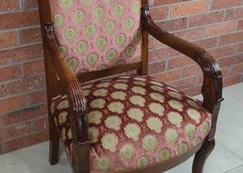 Piękny fotel biedermeier antyk