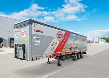 Plandeka na dach naczepy KRONE / KOGEL