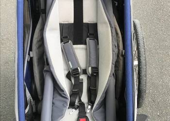 Przyczepka rowerowa  Qeridoo sportrex1 z hamakiem