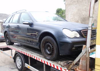 MERCEDES C KLASSA C 180 KOMBI BENZYNA Z GAZEM AUTO NA CZĘŚCI WNĘTRZE SILNIK