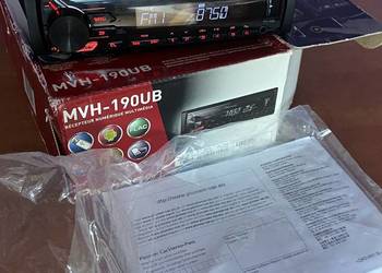 Pioneer MVH-190UB I USB I AUX I Cały komplet I Ładny stan