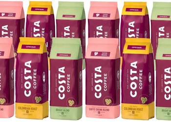 Kawa ziarnista COSTA COFFEE Bright Blend Colombian 12x 500g