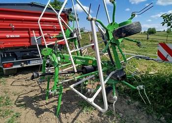 Przetrząsarka karuzelowa Samasz P4 471. Lidwidacja stada
