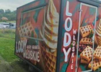 Przyczepa gastronomiczna Budka z lodami