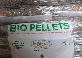 Pellet drzewny sosnowy 6 mm workowany EN plus A1