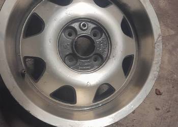 Koła 15 aluminiowe  z rantem golf itd. 4x100 proste ładny stan