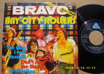 BAY CITY ROLLERS--DONT STOP, ARISTA REC. ; singiel winyl .