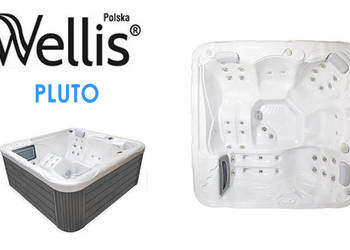 Wanna z hydromasażem spa jacuzzi Wellis Pluto 5 osób