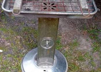 Gril węglowy ,stal nierdzewna