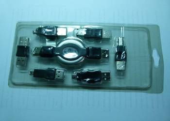 Przelotki przejściówki USB zestaw nie używany