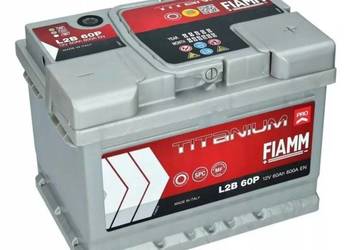 Akumulator 60Ah 600A FIAMM TITANIUM PRO Prawy Plus