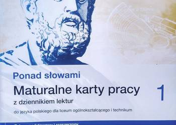Ponad słowami 1 maturalne karty pracy używane po podstawówce