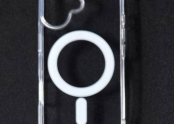 Etui/case klasyczne przezroczyste z MagSafe na iPhone'a 17