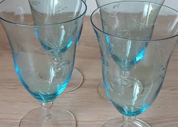 Kryształowe duże pucharki