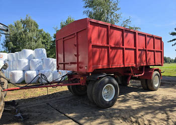 Przyczepa wywrotka OVA 20 AK 55 - ładowność 14 250 kg z dokumentami