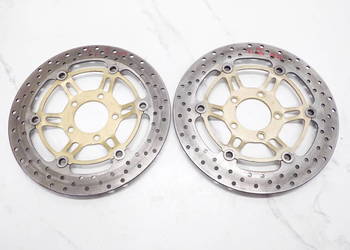 2 Szt. Tarcze Hamulcowe Przód 4,1mm Grubości Suzuki SV 650 98-02r