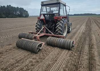 Wał posiewny zawieszany 4m duże pierścienie 45cm mało używany TRANSPORT