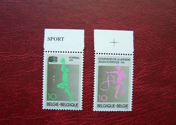 Belgia 1991 MNH Mi. 2454/55   Sport
