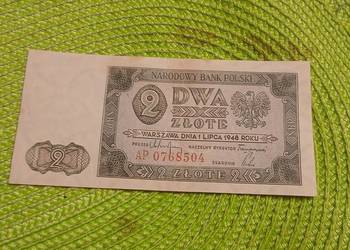 banknot polski 2zł z 1948r