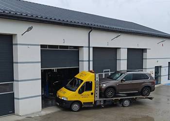 Autolaweta Pomoc drogowa Transport Przewóz Motocykle Quady Maszyny AGD