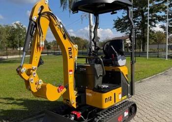 Mini Koparka-Koparka Nex N12 Full Nowa wersja -Yanmar + Przyczepa !