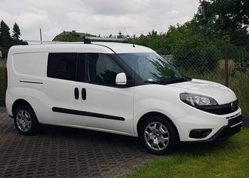 Fiat Doblo MAXI 5-OSÓB DŁUGI KLIMA 6-BIEGÓW L2H1 KRAJOWY 2xDRZWI PRZESUWNE…