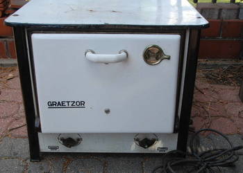 Zabytkowy Stary piecyk  piekarnik elektryczny Graetzor 1200 Watt sprawny
