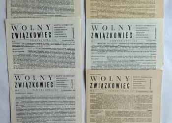 NSZZ Solidarność - Biuletyn Informacyjny Wolny Związkowiec 1980r. NSZZ Solidarność - Biuletyn Informacyjny Wolny Związkowiec 1980r.