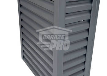 Osłona pompy ciepła 90x40x140 cm antracyt GP321