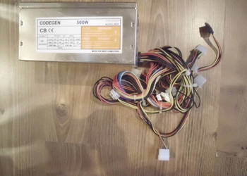 zasilacz wentylator komputerowy CODEGEN 500W