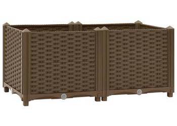 vidaXL Donica do podniesionej rabaty, 80x40x38 cm, polipropylen(sku316516)