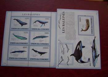 Komory 2009 MNH Fauna Wieloryby