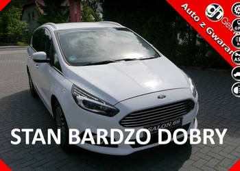 Ford S-Max 2.0d Ledy Kamera Navi bezwypadkowy serwisowany z Niemiec Gwaran…