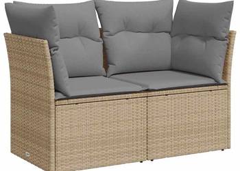 vidaXL Sofa ogrodowa z poduszkami, (SKU:366102)