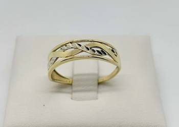 Złoty pierścionek pr 585 1,78g (Rozmiar 20)