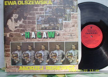 % JAZZ WINYL LP ;ASOCJACJA  HAGAW- E. OLSZEWSKA; MUZA SX  1490, .