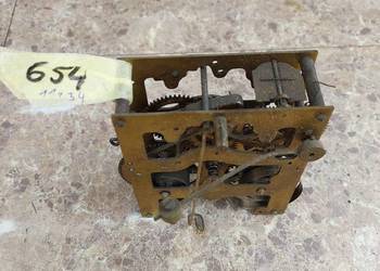 654 Mechanizm starego zegara ściennego Junghans uszkodzony 654 Mechanizm starego zegara ściennego Junghans uszkodzony