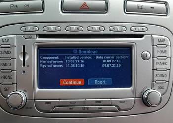 Ford nawigacja Łódź Łódzkie polskie menu mapa polski lektor