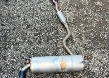 BMW F20 F21 118i B38 WYDECH TŁUMIK ORYGINALNY KOMPLETNY 8624424 8637789
