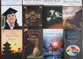 Zestaw książki 8 szt.King, Ballard, Evans, Segal