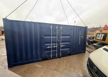 Kontener 20 DV OneWay Sidedoor - z dodatkowymi drzwiami, 6 metrowy